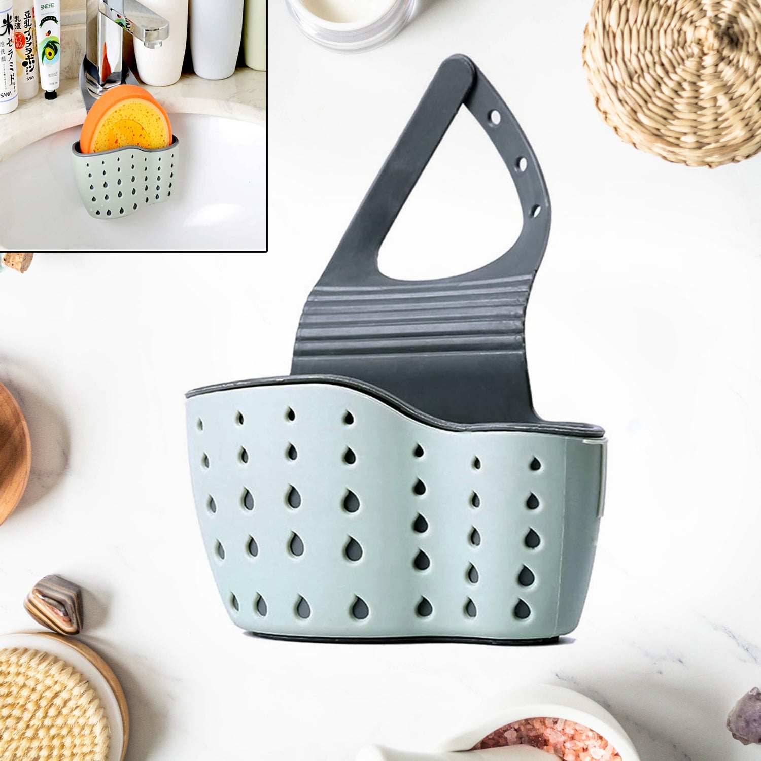 Multifunctional Kitchen Sink Organiser Kitchen Sink Caddy (1 Pc) Multifunctional Kitchen Sink Organiser Kitchen Sink Caddy (1 Pc)